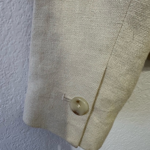 A.L.C. River Linen Double-Breasted Blazer - Size 2 - Picture 9 of 9